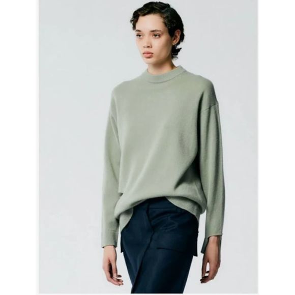Tibi Sweaters - Tibi NWT soft lambswool easy crewneck pullover